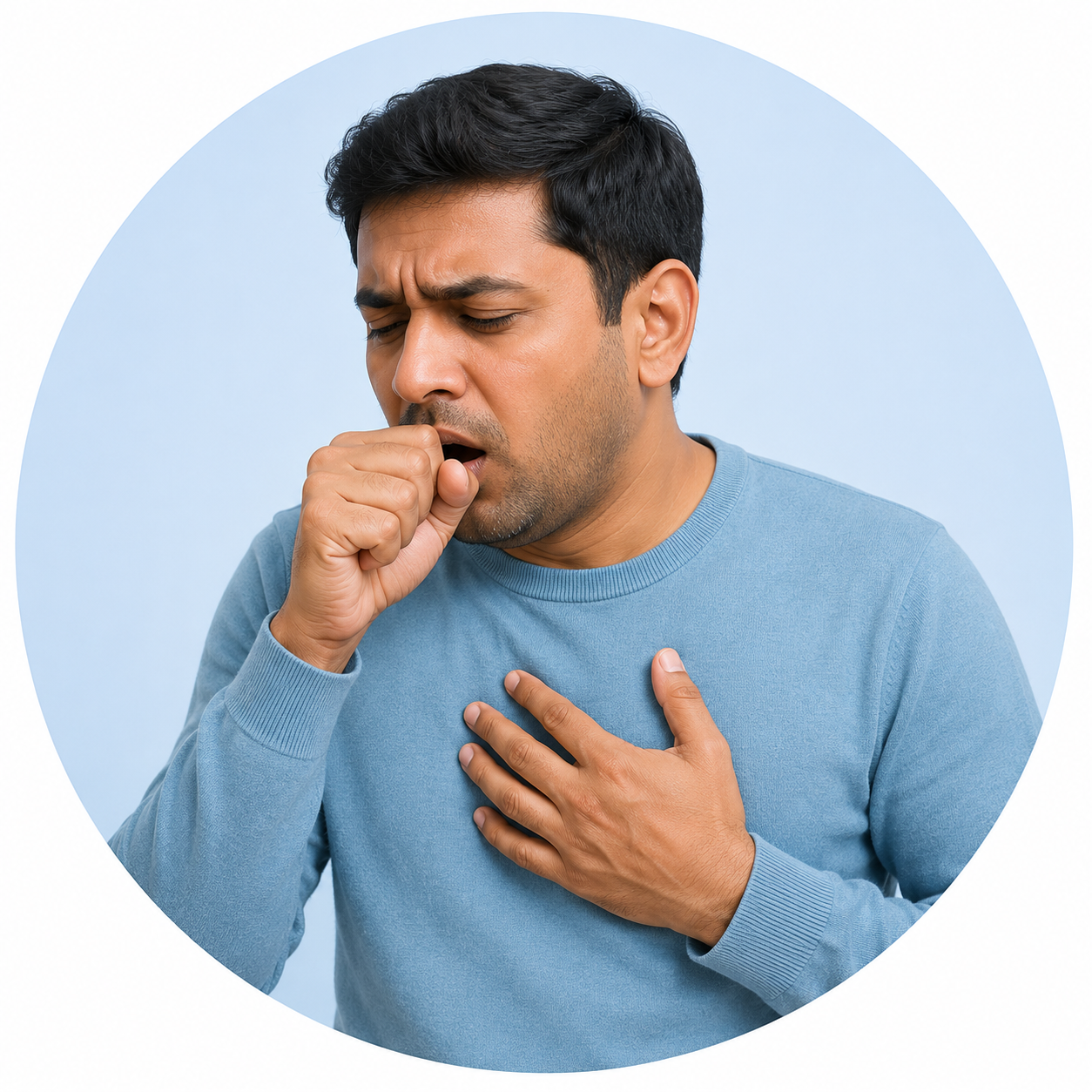 Cough (with or without phlegm)